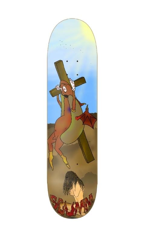 “Weenie Jeebus” – SCUMM Skateboards