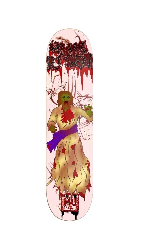 “Zombie Jeebus” – SCUMM Skateboards